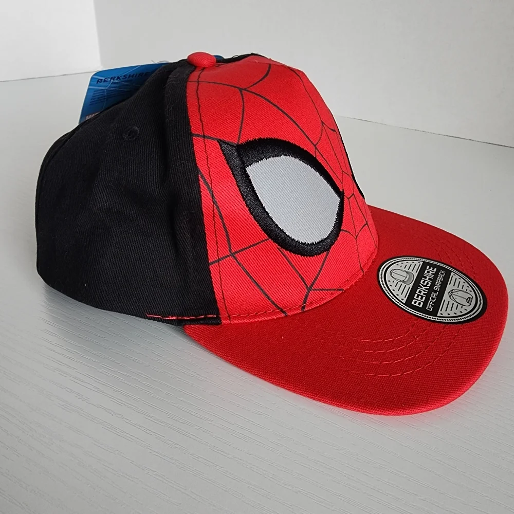 Marvel Spiderman baseball hat cap adjustable youth kids OSFM